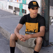 Wicktes Gefühl: Halloween Black Cat Tri-Blend Shirt