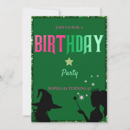 Wickwiederholt Fun Birthday Party Green Pink Glind Ankündigung