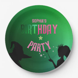 Wickwiederholt Fun Birthday Party Green Pink Glind Pappteller