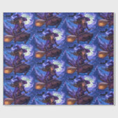 Wickwiederholt Fun Halloween Hexe Geschenkpapier (Flach)