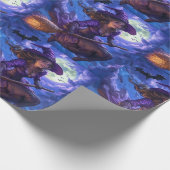 Wickwiederholt Fun Halloween Hexe Geschenkpapier (Ecke)