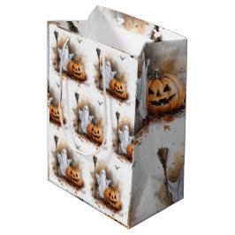 Wickwiederholt Fun Halloween Hexe Mittlere Geschenktüte