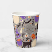 Wickwiederholt Fun Halloween-Party Pappbecher (Links)