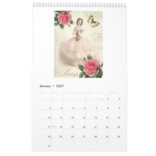 Wickwiederholt Lovely 2013 Kalender (Jan 2027)