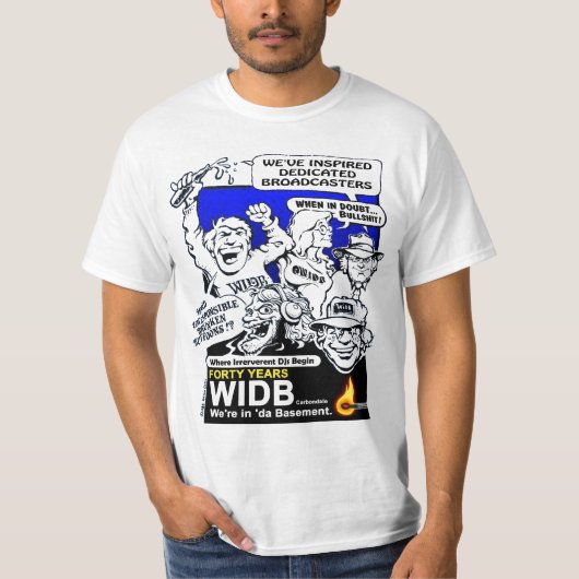 WIDB Jahrestags-Shirt-Neuauflage T-Shirt (Vorderseite)