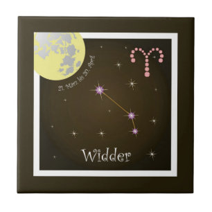 Widder 21. März bis 20. April Fotofliese Fliese