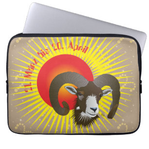 Widder 21. März bis 20. April Laptop Schutzhüllen Laptopschutzhülle