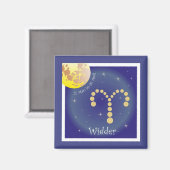 Widder 21. März bis 20. April Magnet (Vorderseite/Rückseite)