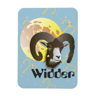 Widder 21. März bis 20. April Premium Flexi Magnet