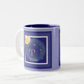 Widder 21. März bis 20. April Tasse (Vorderseite Links)
