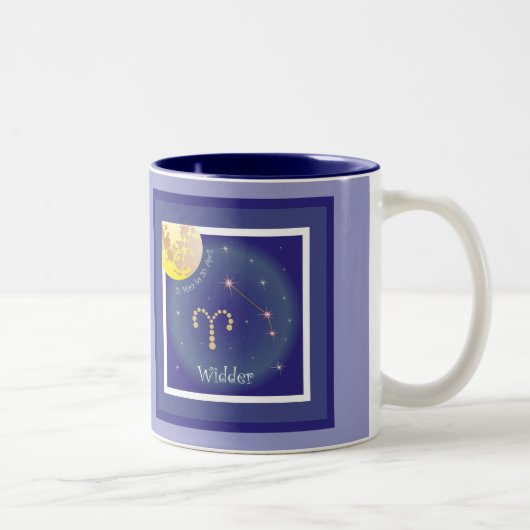 Widder 21. März bis 20. April Tasse (Rechts)