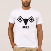 Widder Astrologie-Zeichen T-Shirt (Vorderseite)
