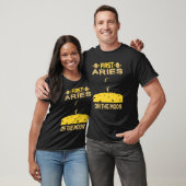 Widder Auf Dem Mond T-Shirt (Unisex)