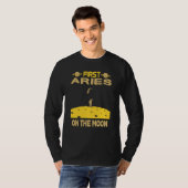 Widder Auf Dem Mond T-Shirt (Vorne ganz)