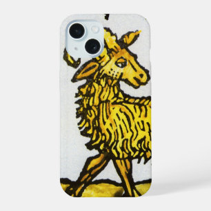 Widder, das goldene Lamm, Vintage Sternzeichen iPhone 15 Hülle