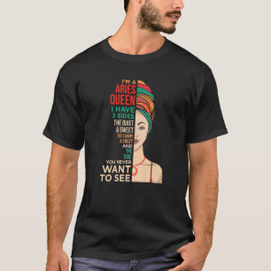 Widder-Eigenschaften Fakten Horoskop Sternzeichen T-Shirt