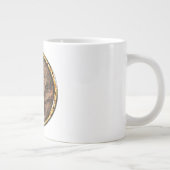 Widder & Erdaffe Jumbo-Tasse (Rechts)