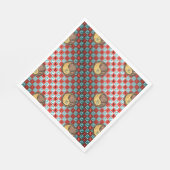 Widder & Erde Schlange Serviette (Ecke)