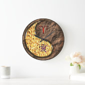 Widder & Erde Schwein Große Wanduhr (Zuhause)