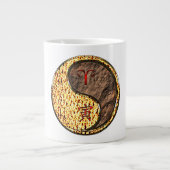 Widder & Erdtiger Jumbo-Tasse (Vorderseite)