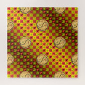 Widder & Feuer-Affe Puzzle (Horizontal)