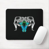 Widder – Feuer inmitten der Sterne Mousepad (Mit Mouse)