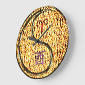 Widder & Feuerhahn Große Wanduhr (Winkel)