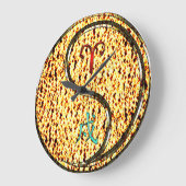 Widder & Feuerhund Große Wanduhr (Winkel)