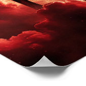 Widder-Geschenk für das kühne Feuerzeichen Poster (Ecke)
