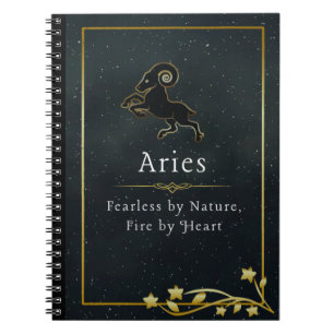 Widder-Geschenk – Geschenk für Astrologie-Liebhabe Notizblock