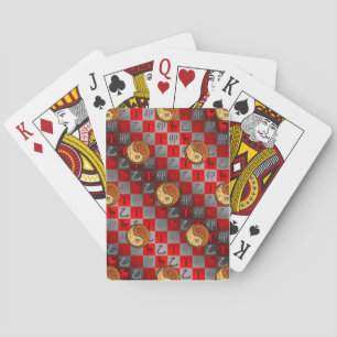 Widder & Holz-Hase. Spielkarten