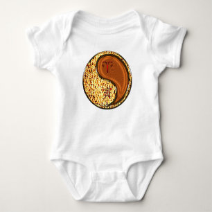 Widder & Holz Tiger Baby Strampler