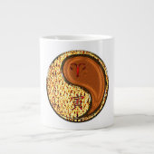 Widder & Holz Tiger Jumbo-Tasse (Vorderseite)