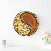 Widder & Holzratte Große Wanduhr (Zuhause)