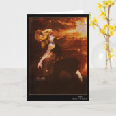 Widder Karte (Gelbe Blume)