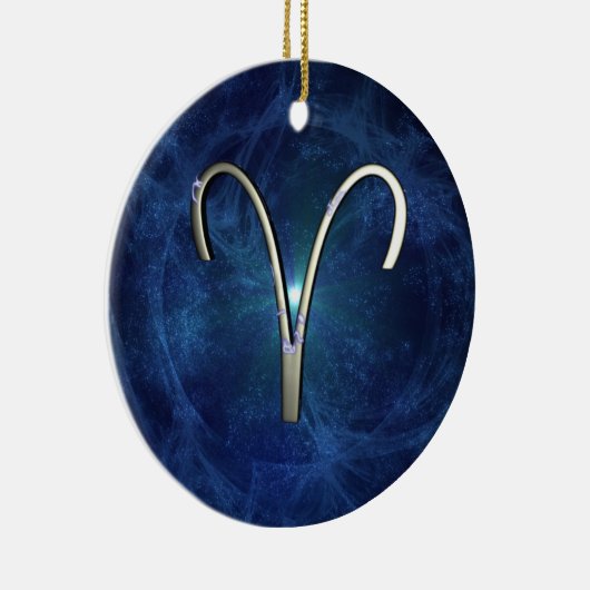 Widder Keramik Ornament (Rechts)