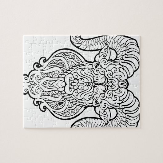 Widder-Kunst Puzzle (Horizontal)