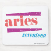 Widder-lt Pink Mousepad (Vorne)