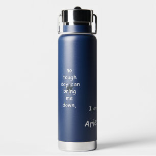 Widder Lustiges und inspirierendes Design für den Trinkflasche