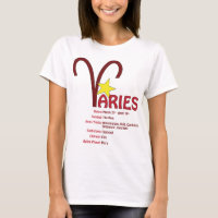 Widder-Merkmal-T - Shirt