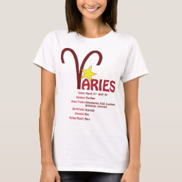 Widder-Merkmal-T - Shirt