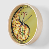 Widder & Metall Ziege Uhr (Winkel)