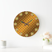 Widder & Metallaffe Große Wanduhr (Zuhause)