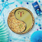 Widder & Metallaffe Pappteller (Party)