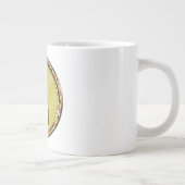 Widder & Metallpferd Jumbo-Tasse (Rechts)