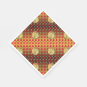 Widder & Metallpferd Serviette (Ecke)
