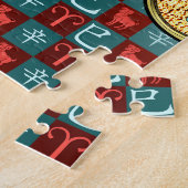Widder & Metallschlange Puzzle (Seite)