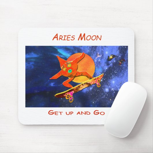 Widder-Mond Mousepad (Mit Mouse)