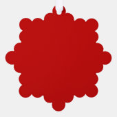 Widder Ornament Karte (Rückseite)