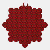 Widder Ornament Karte (Vorderseite)